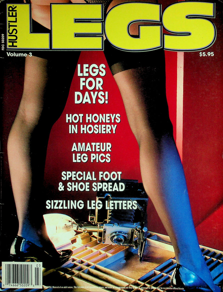 Hustler Legs Magazine  Centerfold Girl Cheri Ryder  vol.3 1994   012426lmp