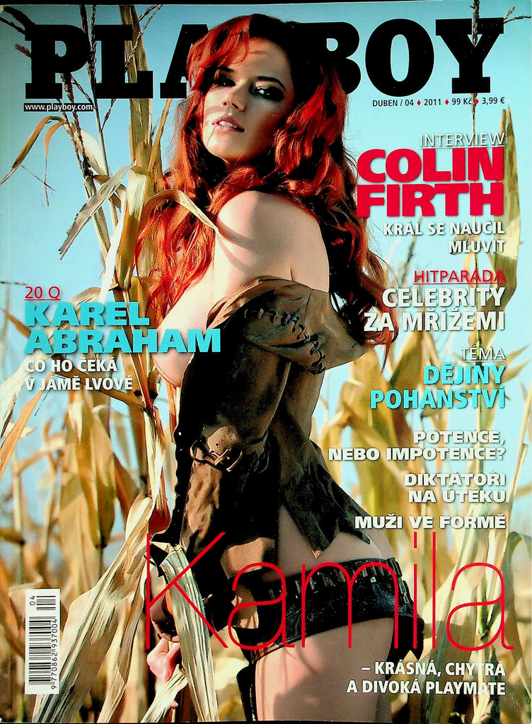 Playboy Czech  International Magazine  Covergirl/Playmate Centerfold Kamila    (Duben) April 2011  022826lmp2