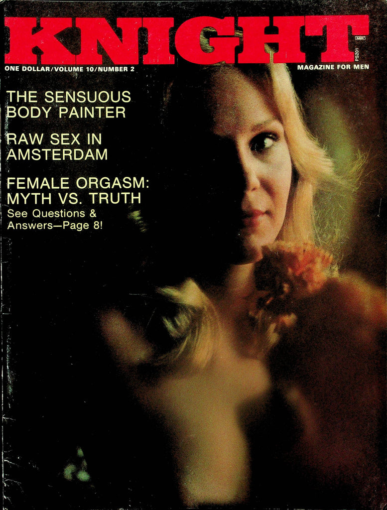 Knight Magazine  Covergirl Mary Mendum / Female Orgasm  vol.10 #2  1973    101425lm-p
