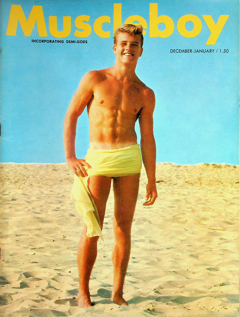 Muscleboy Men's Gay Interest 18+ Magazine  Sexy Muscle Models - Cover Guy Stef Lucas  December 1964   102226lmp-GSC