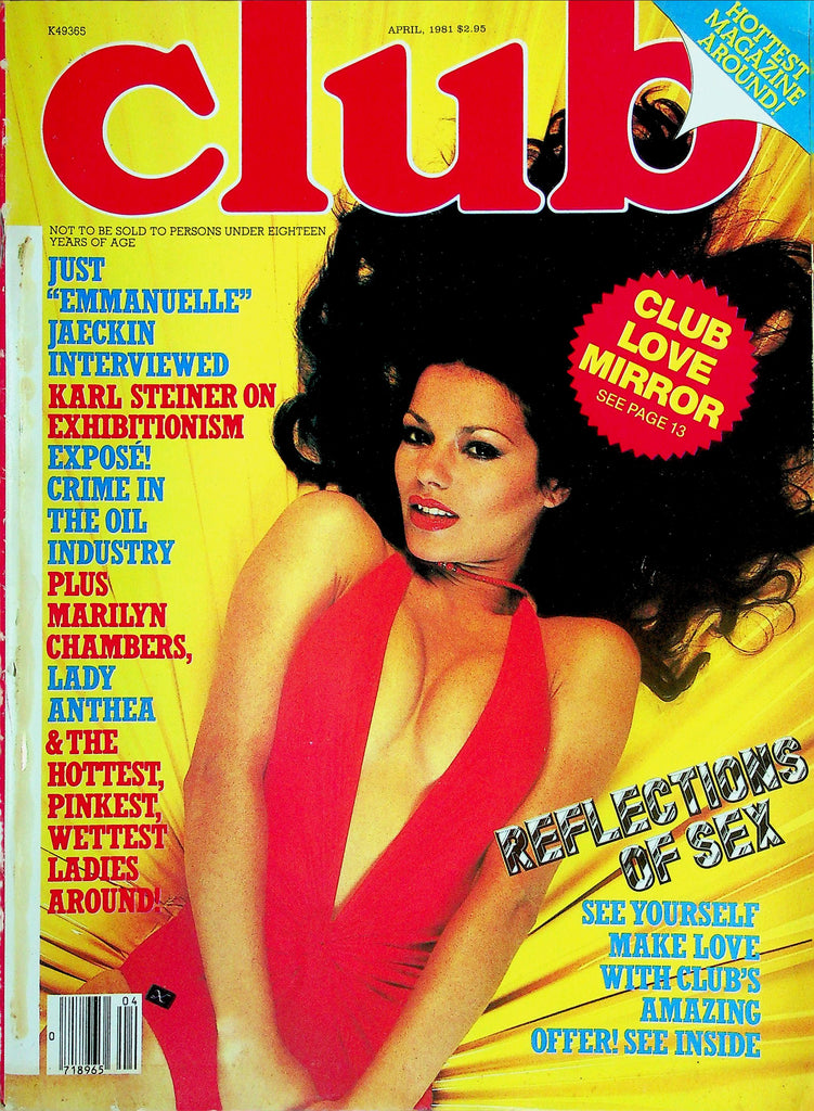 Club Magazine Emmanuelle Jaeckin April 1981 040925RP2