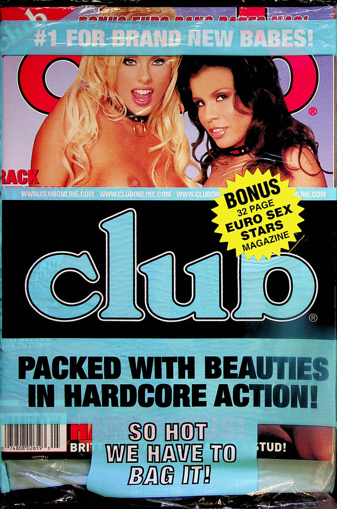 Club Magazine  Brittney & Alexis  May 2005  new/sealed    041824lm-p
