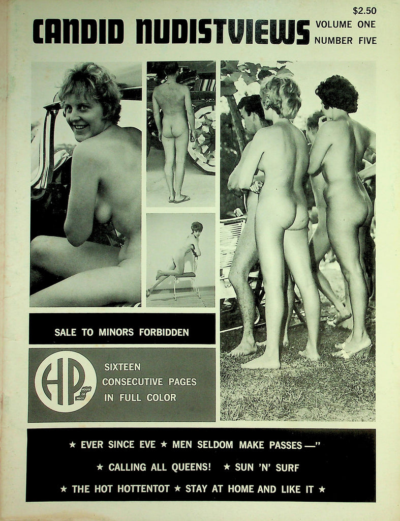 Candid Nudistviews Magazine  Ever Since Eve / Sun 'N' Surf  vol.1 #5 1960's  070426lmp-GSC