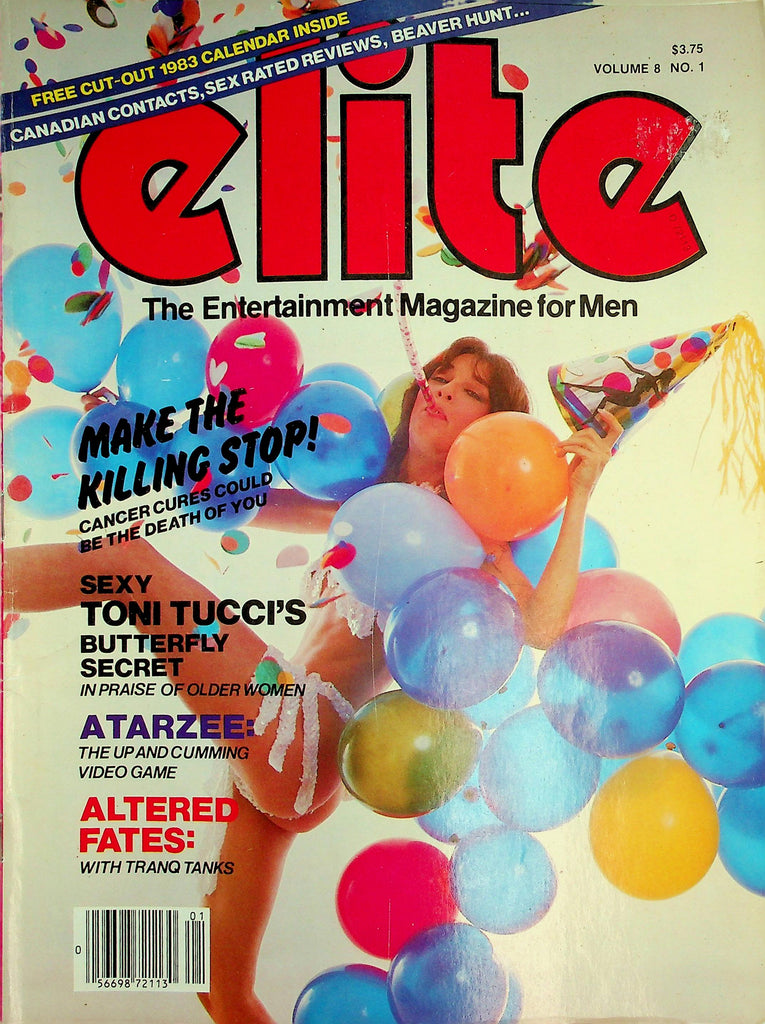 Elite Magazine   Sexy Toni Tucci's Butterfly Secret  vol.8 #1  February 1983     011626lmp