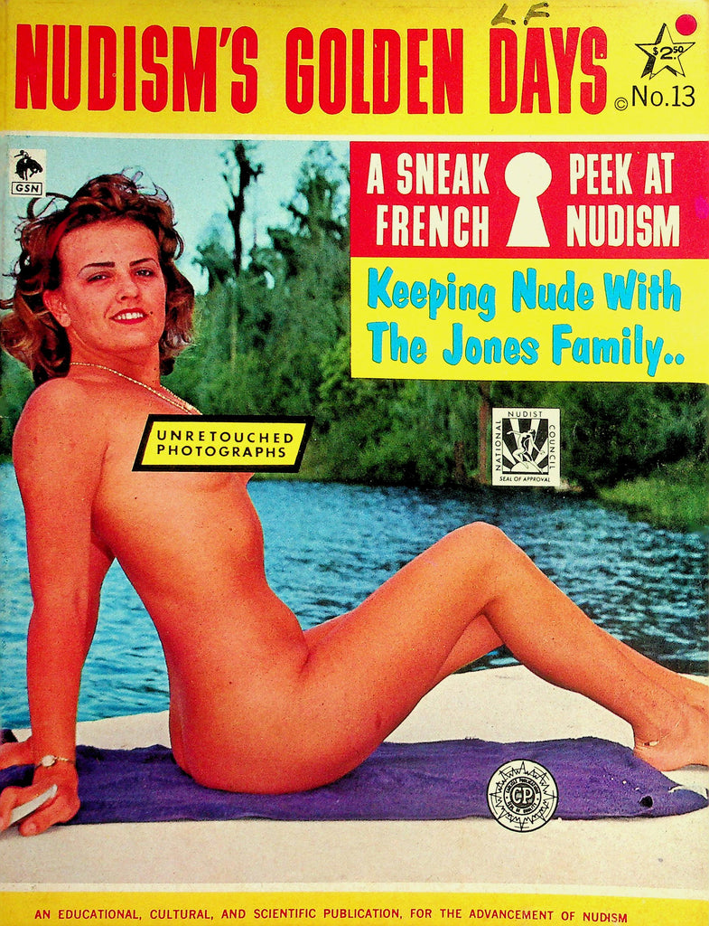 Nudism's Golden Days Magazine  A Sneak Peek At French Nudism  #13  1965  071026lmp-GSC