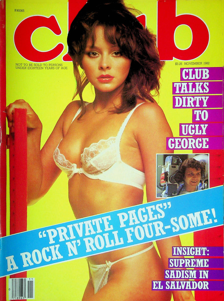 Club Magazine Ugly George Interview November 1982 093024RP