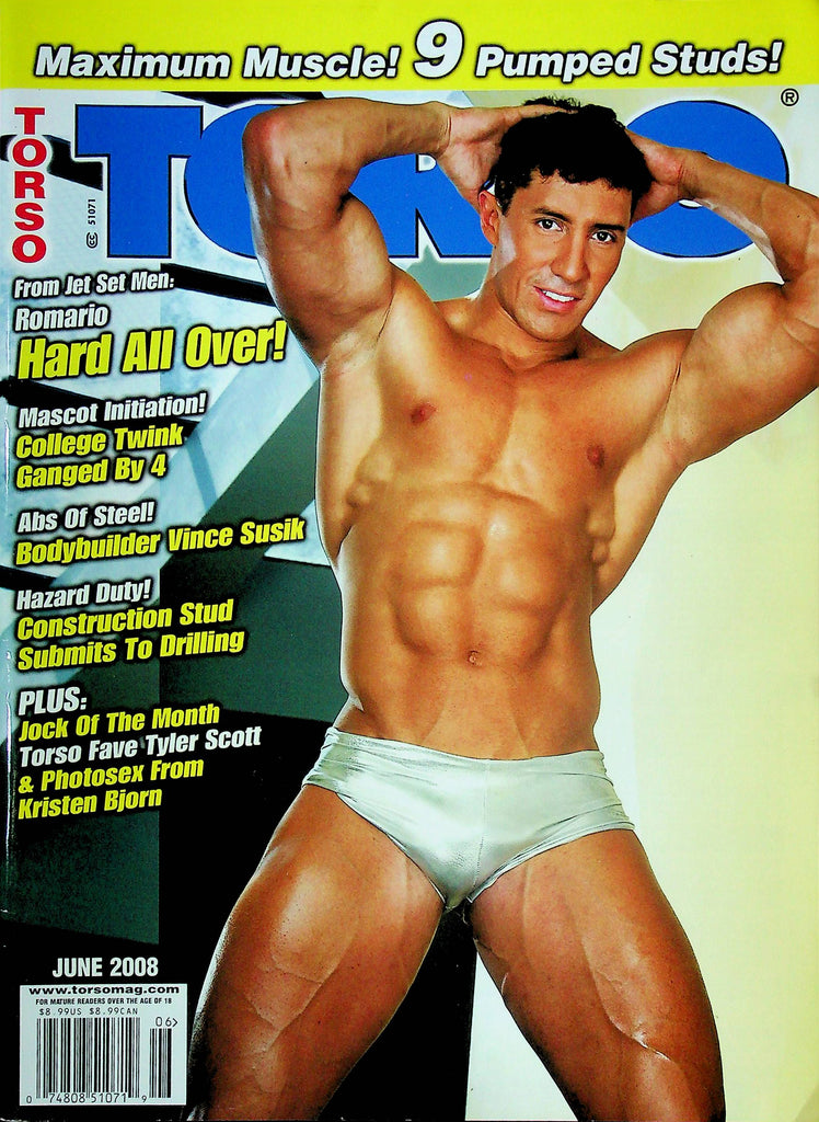Torso Gay Magazine Romario & Peter Latz & Big Roger June 2008 103124RP