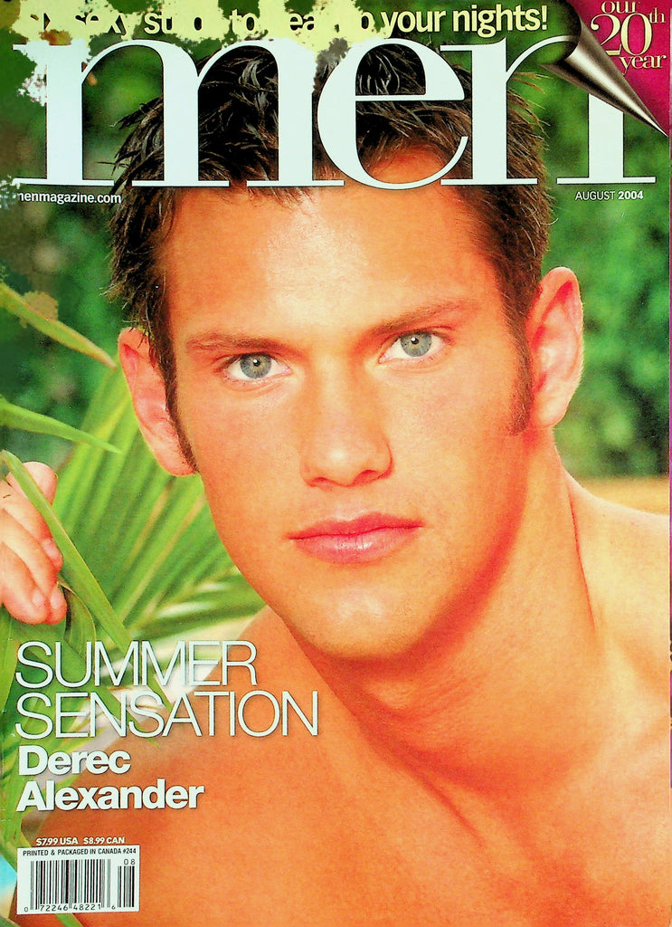 Men Gay Magazine  Summer Sensation  Derec Alexander  August 2004    042026lmp