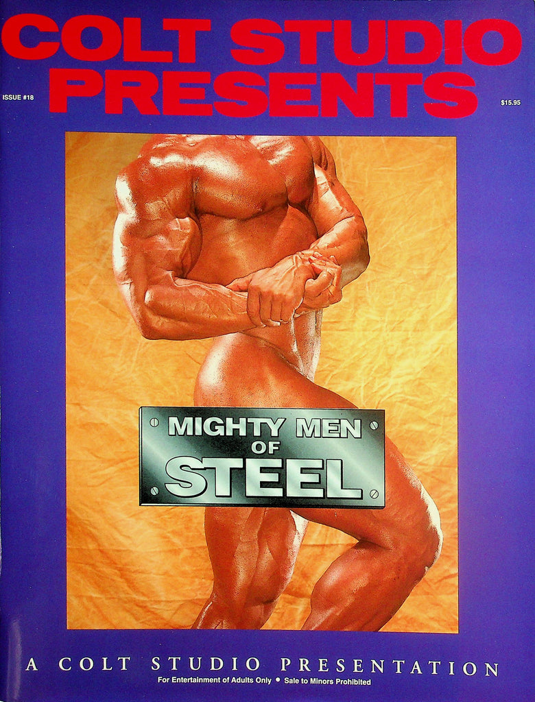 Colt Studio Presents Might Men Of Steel Gay Interest Magazine   Boyd Hanson, Cal Sinclair & More!  #18  1996   041426lmp