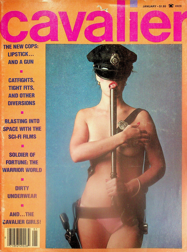 Cavalier Magazine  The New Cops: Lipstick And A Gun   January 1978   110825lm-p2