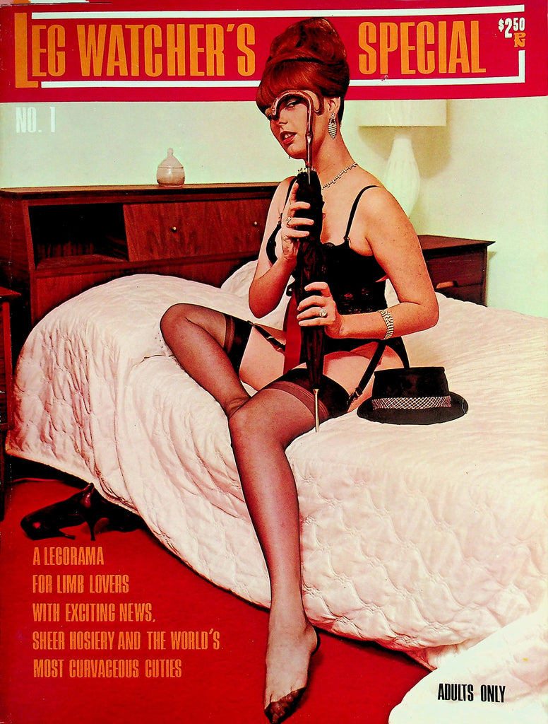 Leg Watcher's Special Magazine  Legorama- Sheer Hosiery And The World's Most Curvaceous Cuties!  #1  1960's   100's of Pages    050426lmp