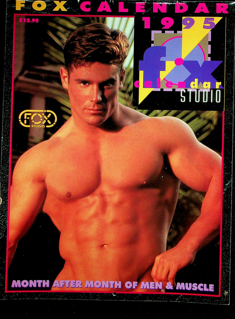 Fox Men's Gay Interest 1995 Wall Calendar  Men & Muscle     041526lmp