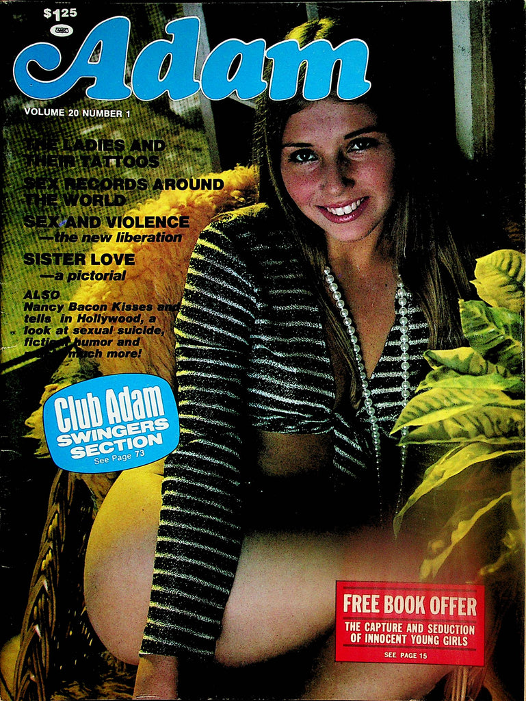 Adam  Magazine  Covergirl Julie   / Biker Susie vol.20 #1   1976  030924lm-p