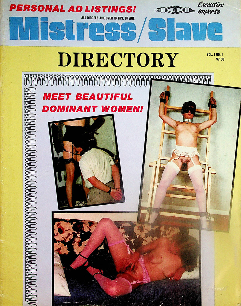 Mistress Directory Contact Magazine  Meet Beautiful Dominant Women  vol.1 #1  1986    092824lm-p