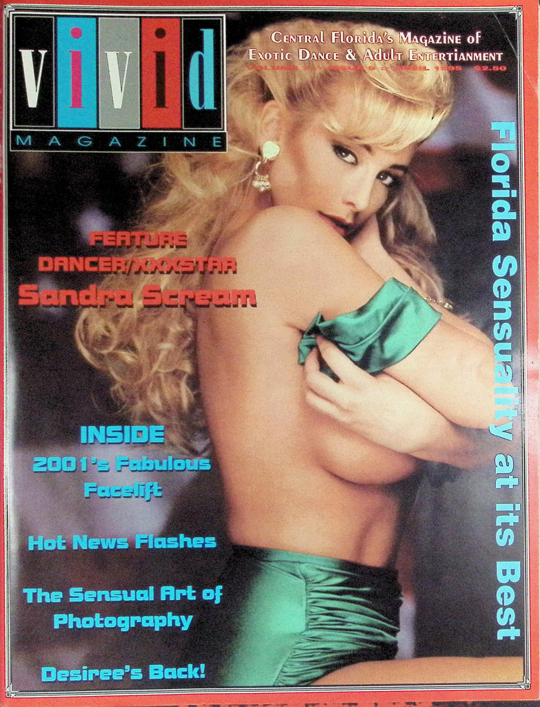 Vivid Magazine Vol 2 Issue 9 April 1995 Sandra Scream  092626LLP2