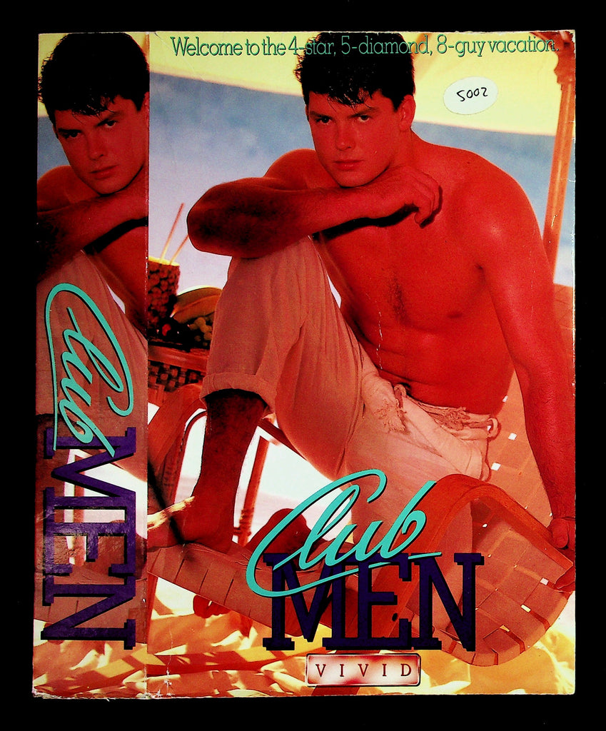 Club Men Steven Gibson Jason Ross Scott Hogan Adult VHS Vivid 042126NAVHS3-3