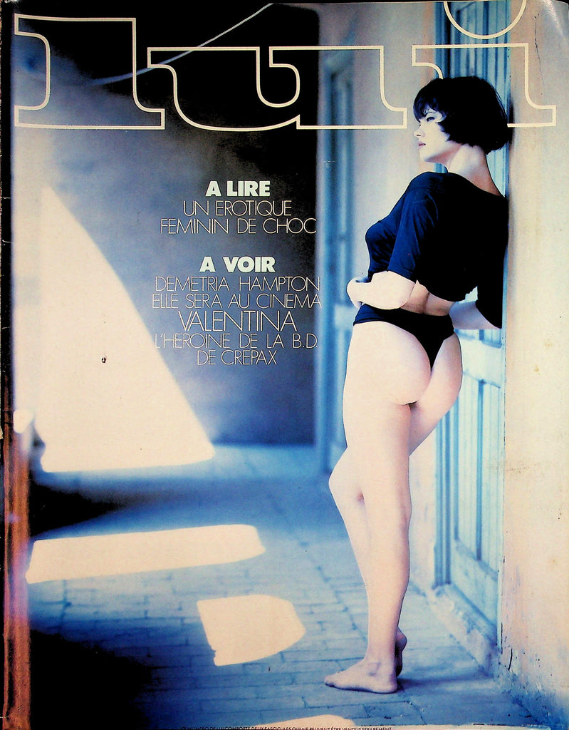 Lui French International Magazine  Covergirl Demetria  #22 August 1989  051726lmp