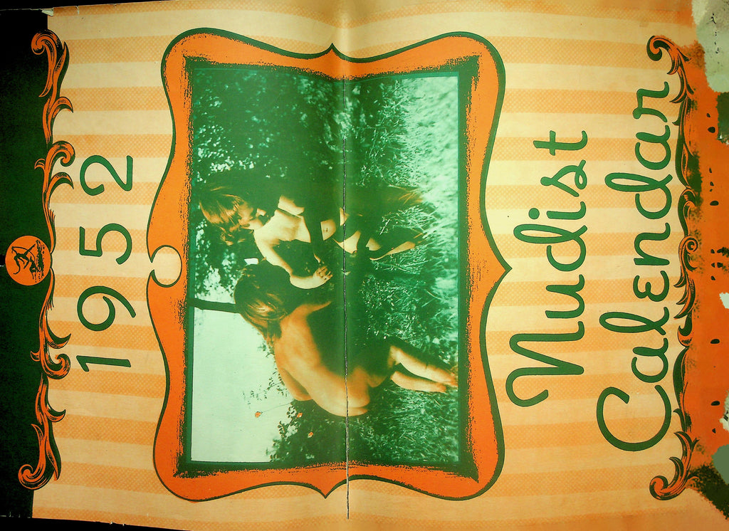 1952 Nudist Wall Calendar And Nudist Park Directory     063026lmp-GSC