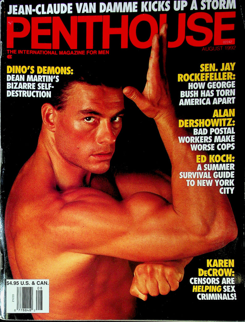 Penthouse Magazine Ft. Dean Martin & Karen DeCrow August 1992 090325RP-