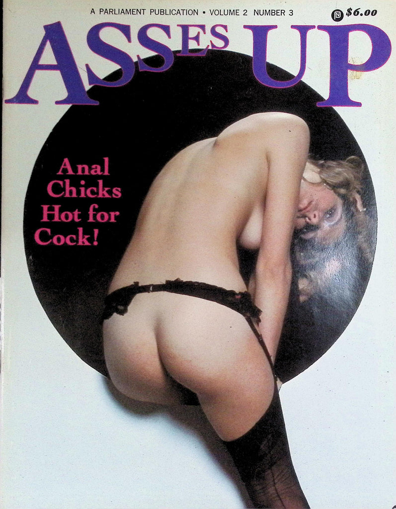 Asses Up Magazine Vol 2 #3 1985 Anal Chicks Hot for Cock  100526LLP