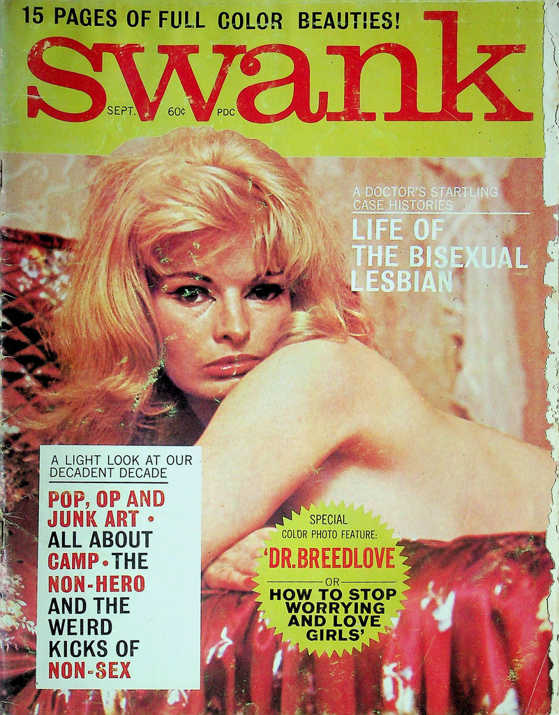 Swank Men's Magazine Dr. Breedlove September 1965 061824RP