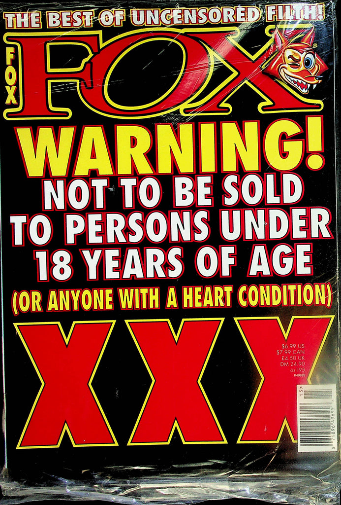 Fox XXX Magazine  The Best Of Uncensored Filth!  new/sealed   121123lm-p2