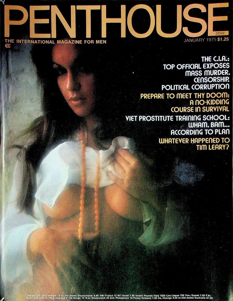 Penthouse Men's Magazine Ft. Victor Marchetti January 1975 042225RP2