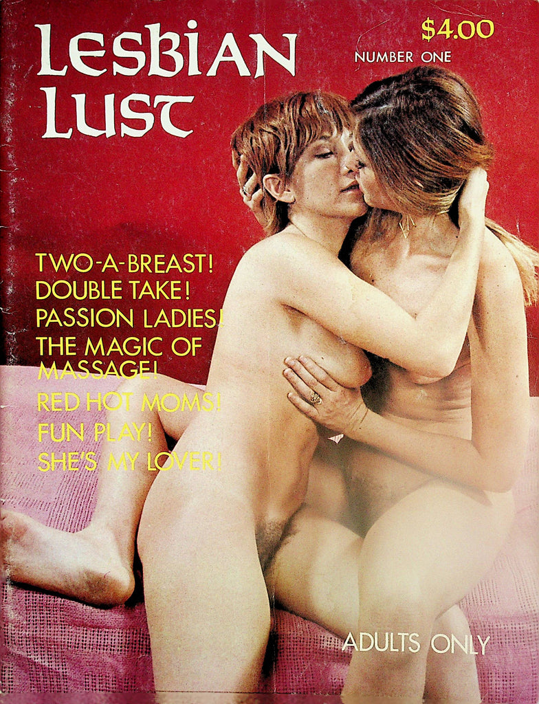 Lesbian Lust Magazine   Two-A-Breast!  Passion Ladies!   #1 1970's   042124lm-p