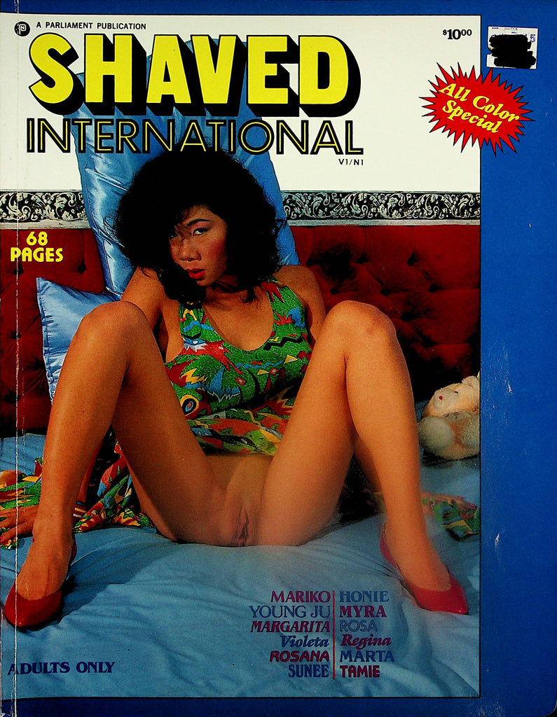 Shaved International Magazine   Covergirl Mariko / Sunee, Honie and More  vol.1 #1  1989   111924lm-p