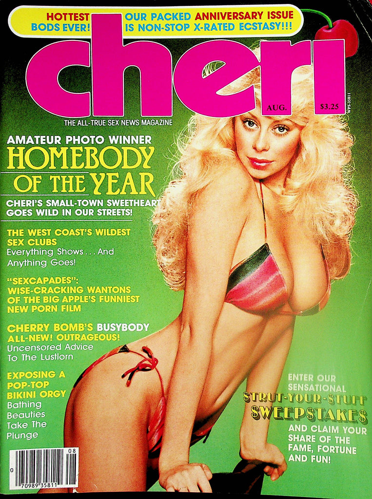Cheri Magazine  Centerfold Girl Tina   August 1983 Anniversary Issue    020724lm-p
