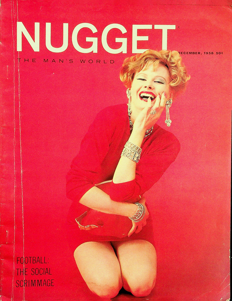 Nugget Magazine  Centerfold Girl Pat Turner  December 1958     123025lmp
