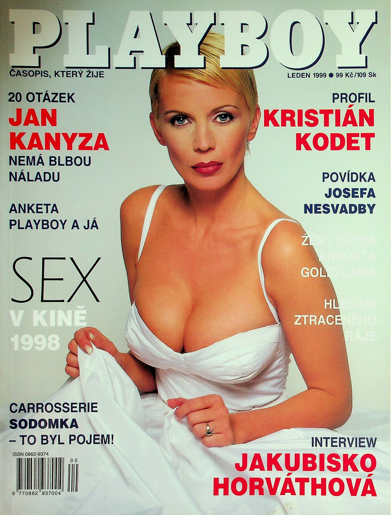 Playboy Czech  International Magazine  Covergirl Katerina Kornova / Centerfold Heather Kozar  (Leden) January 1999   022826lmp2