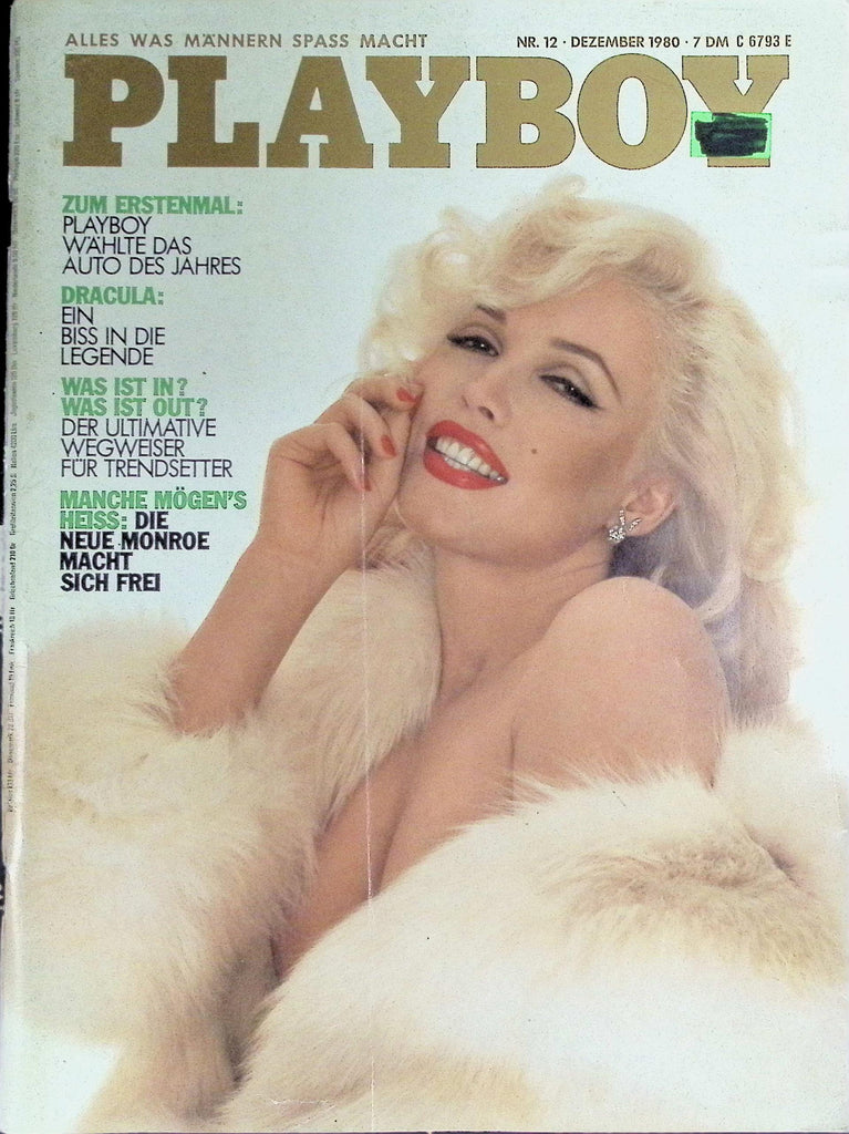 Playboy German International Magazine December 1980  092826LLP