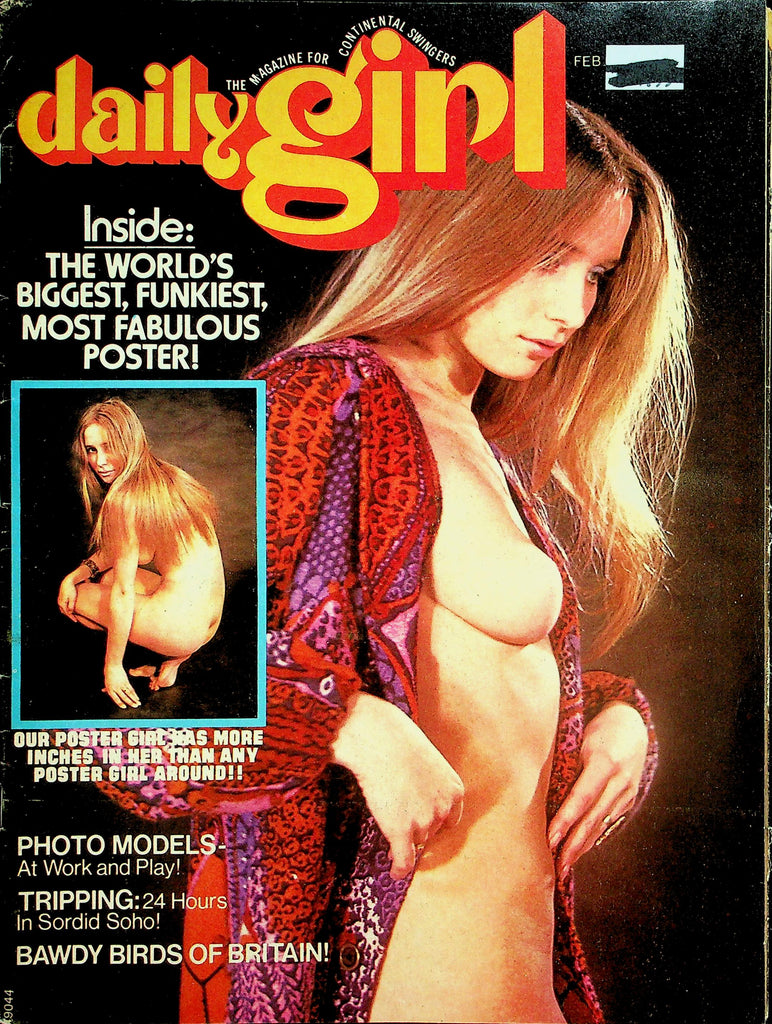 Daily Girl Magazine  Cover & Poster Girl Karin  February 1973  032726lmp