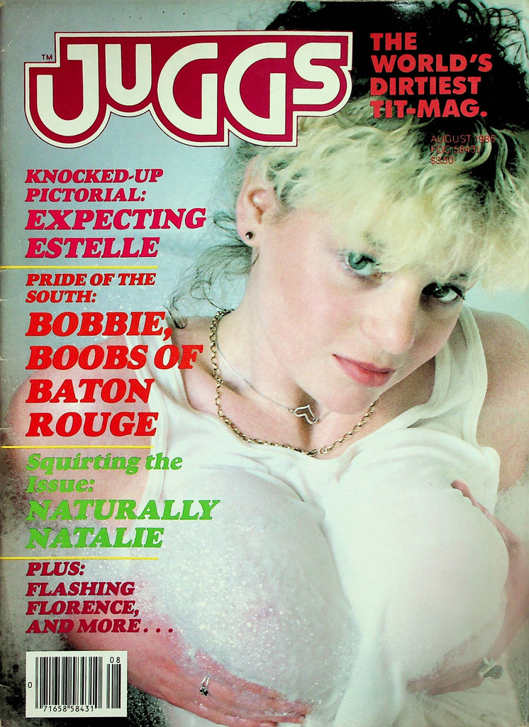 Juggs Magazine   Cover/Centerfold Girl Sally  August 1985     080425lm-p