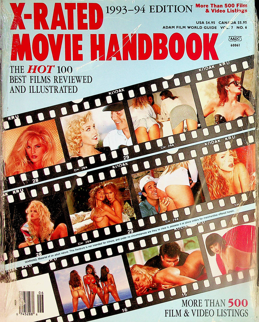 X-Rated Movie Handbook  Hot 100 Best Films / Janine  vol.7 #6      new/sealed     122723lm-p
