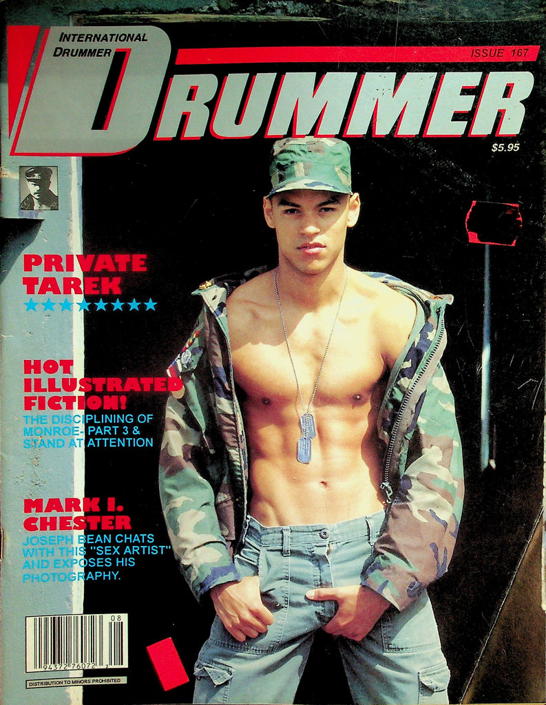 Drummer Gay Magazine  Cover Guy Private Tarek  #167  1993    101926lmp-GSC