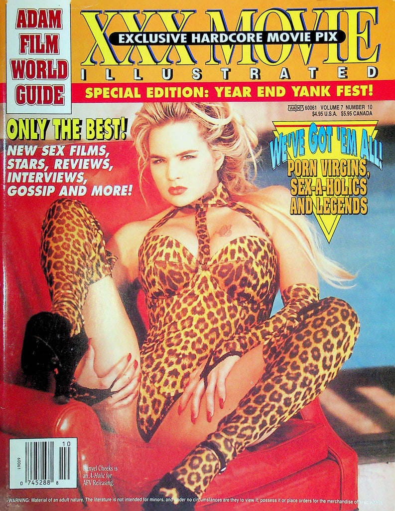 Adam Film World Guide XXX Movie Illustrated Magazine Danyel Cheeks Vol.7 No.10 022025RP2