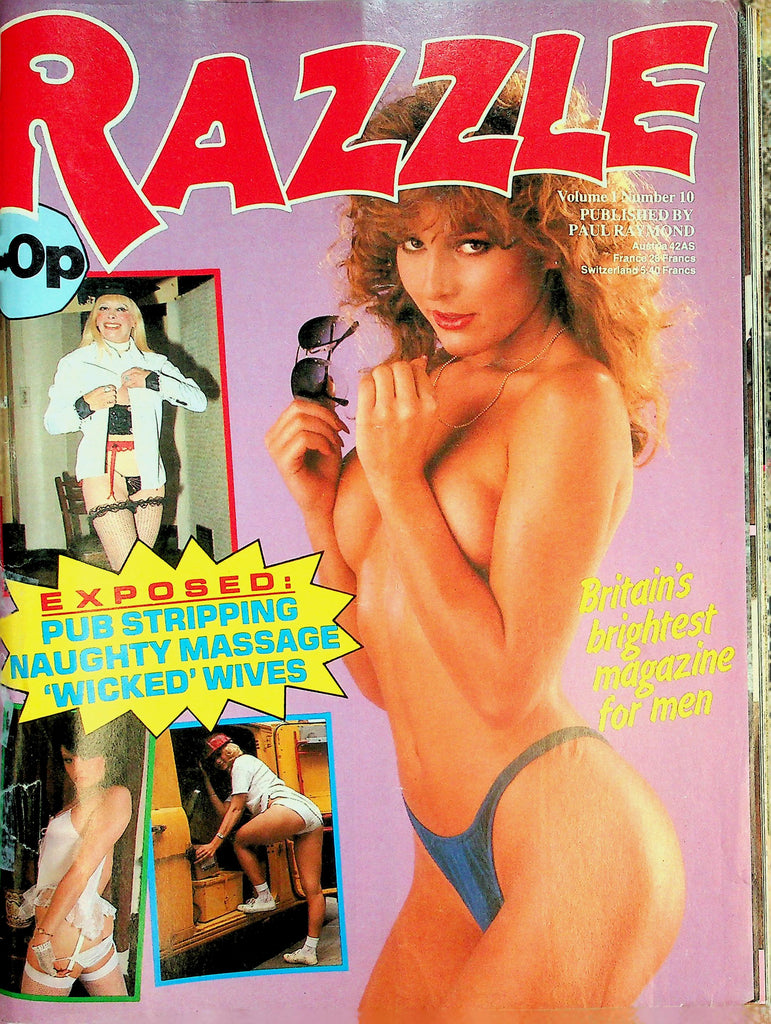 Razzle Magazine   Covergirl Bonny  vol.1 #10  1983 Paul Raymond    012726lmp