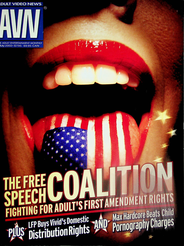 AVN Adult Video News Magazine  The Free Speech Coalition July 2002    061724lm-p