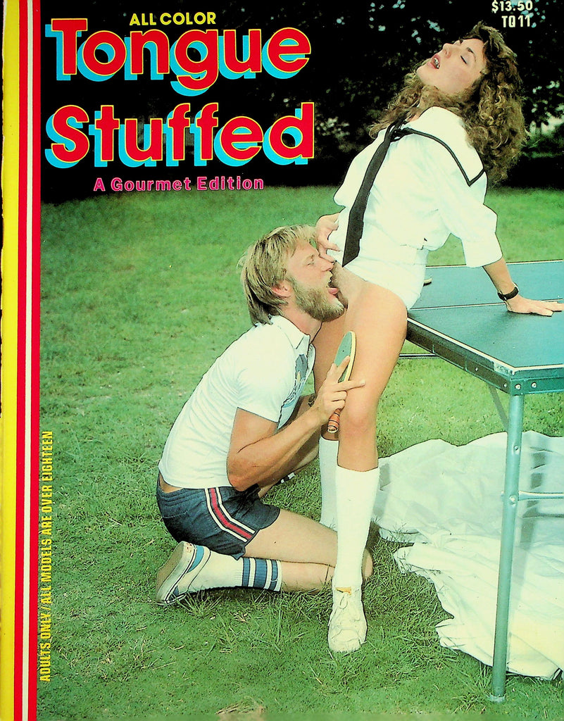 Tongue Stuffed Magazine   Ping-Pong Fun!  #1 1980's  Gourmet Edition    053026lmp-GSC
