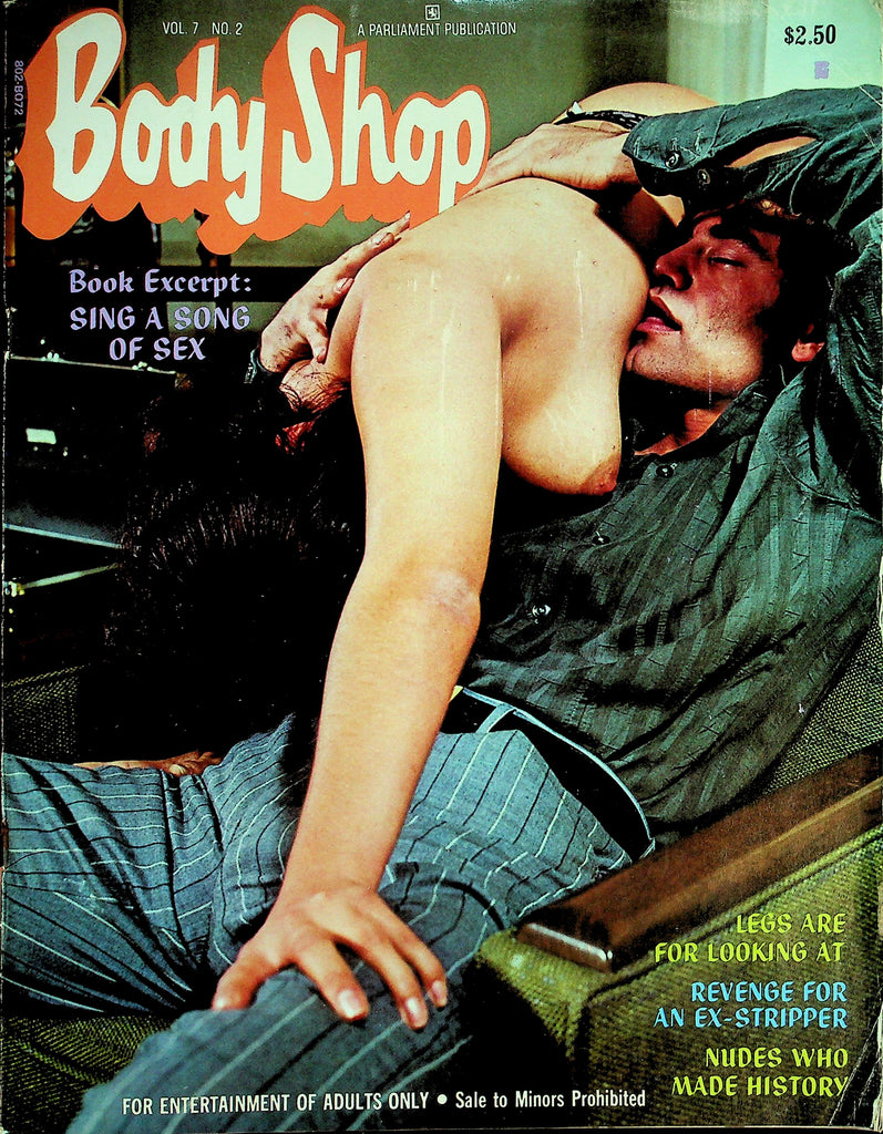 Body Shop Magazine  Book Excerpt: Sing A Song Of Sex / Legs Are For Looking AT   vol.7 #2  1970     091526lmp-GSC