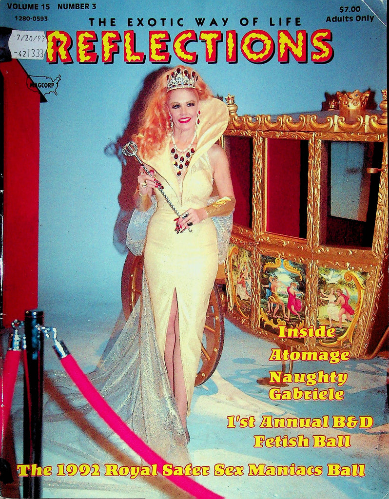The Exotic Way Of Life Reflections BDSM Magazine Naughty Gabriele & Inside Atomage Vol.15 No.3 1992 092624RP