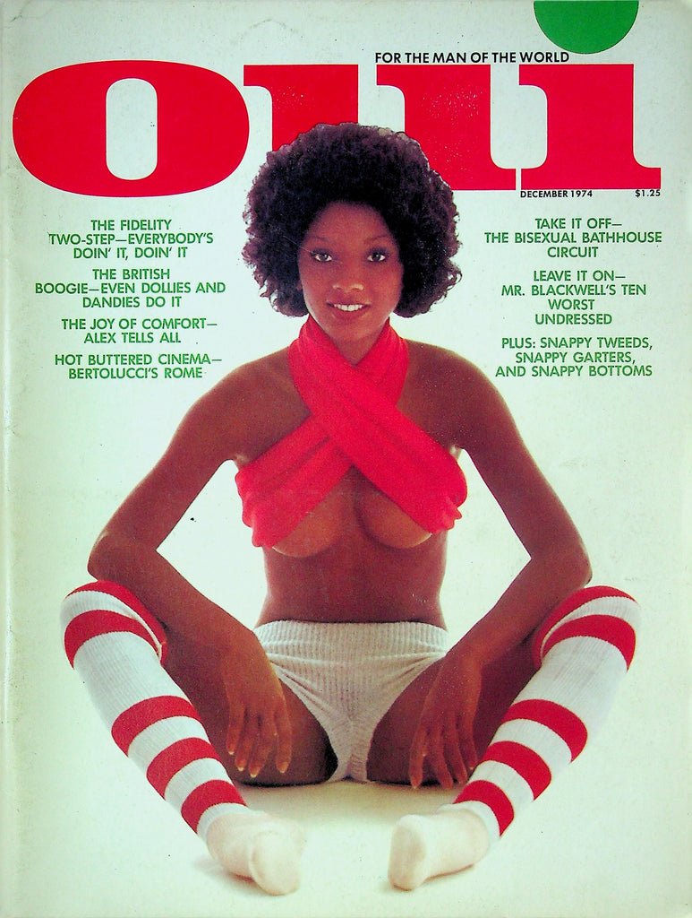 OUI Magazine Ft. Alex Comfort & Serena December 1974 100625RP-