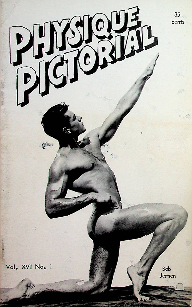 Physique Pictorial Men's Gay Interest Digest   Bob Jensen  vol. XVI   #1  December 1966   102124lm-p