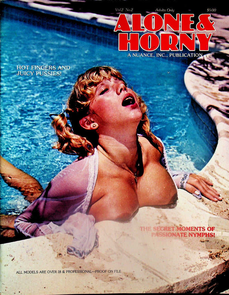 Alone & Horny Magazine  Hot Fingers And Juicy Pussies!  vol.2 #2  1980   042825lm-p