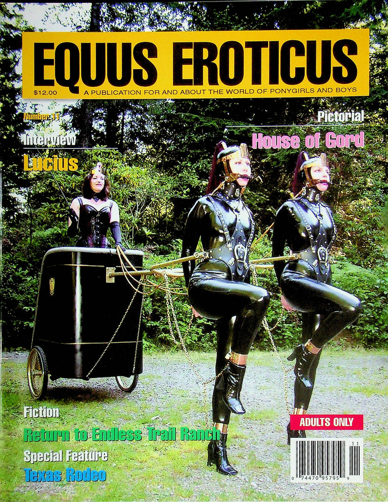 Equus Eroticus BDSM Magazine Lucius Interview Issue #11 2001-02 120424RP