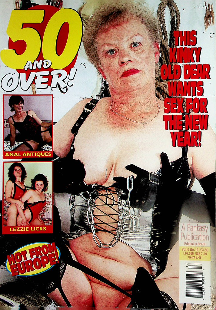 50 And Over! Magazine  Wants Sex For The New Year!   vol.5  #12  1990's    021025lm-p2