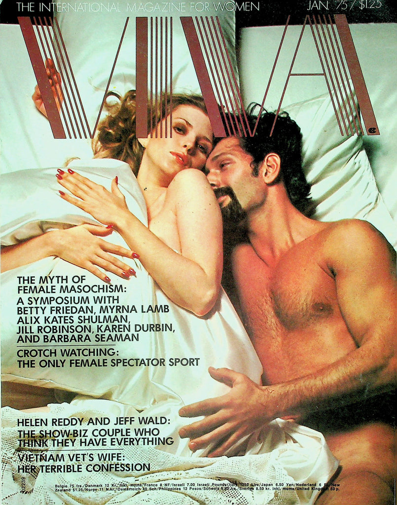 Viva International Magazine For Women   The Myth Of Female Masochism  January 1975      122625lmp