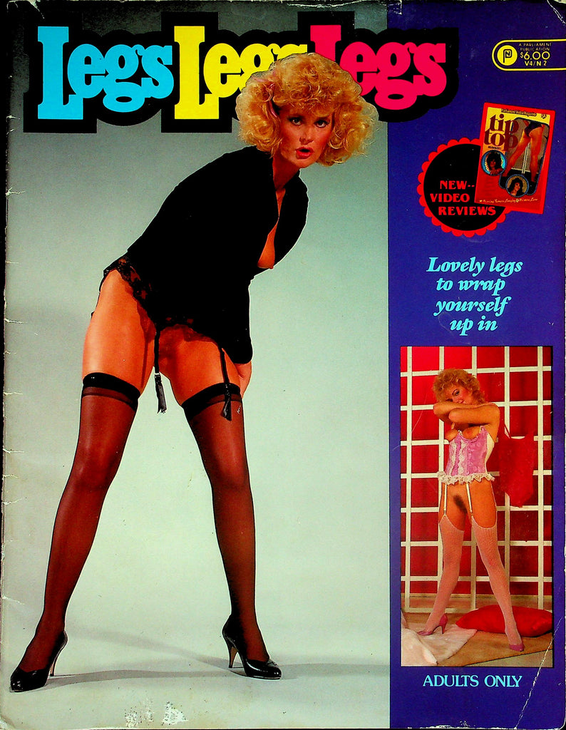 Legs Legs Legs Magazine  Covergirl Long & Lovely Liz  vol.4 #2  1987  Parliament Publication   031726lmp2